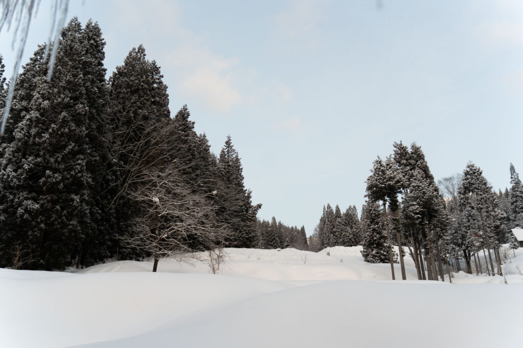 Myoko During Snowy Season